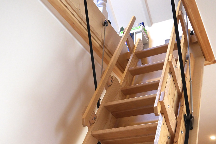 Enhancing Your Space with a Classic Wooden Loft Ladder