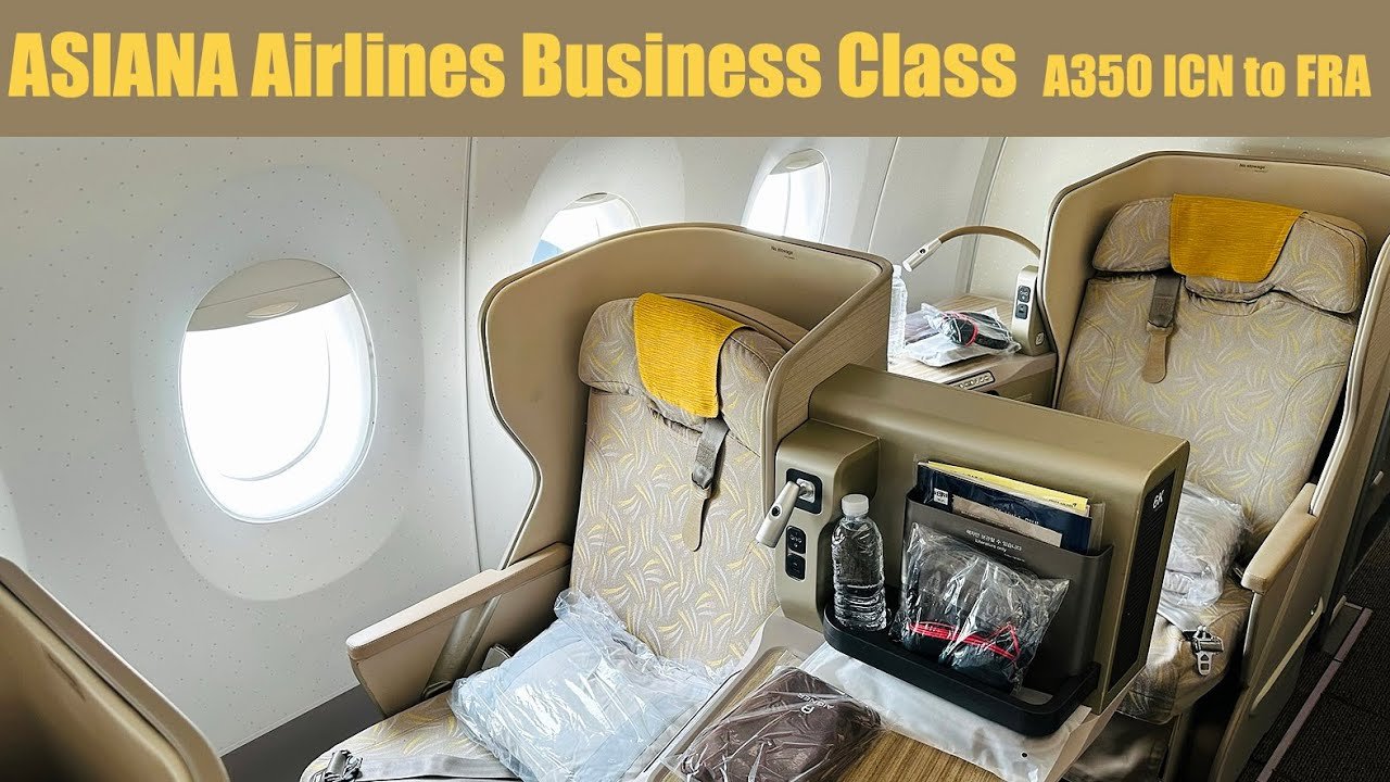 Explore Luxurious Asiana Airlines Business Class Experience