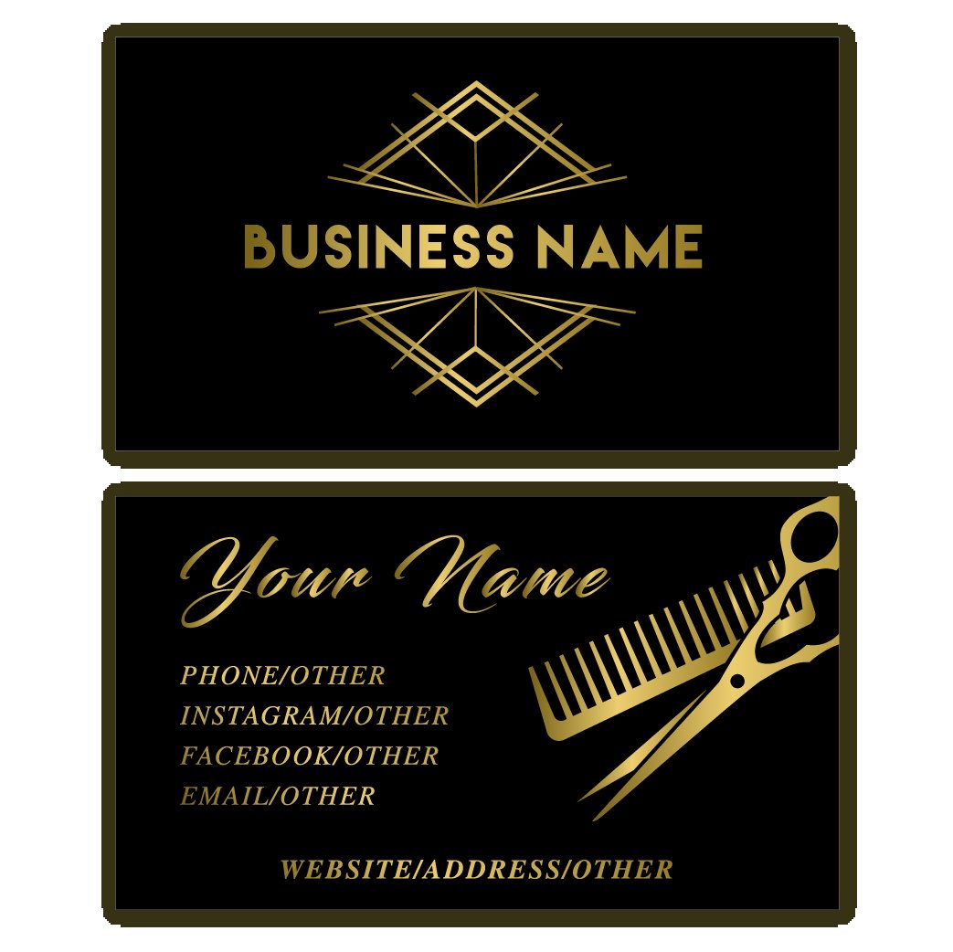 Essential Guide To Barber Business Cards