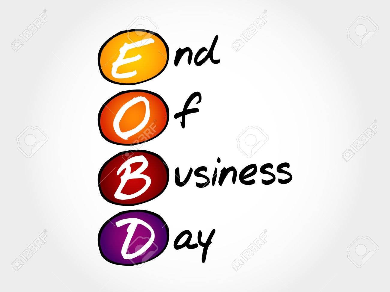 At The Close: Strategies For Managing End Of Business Day