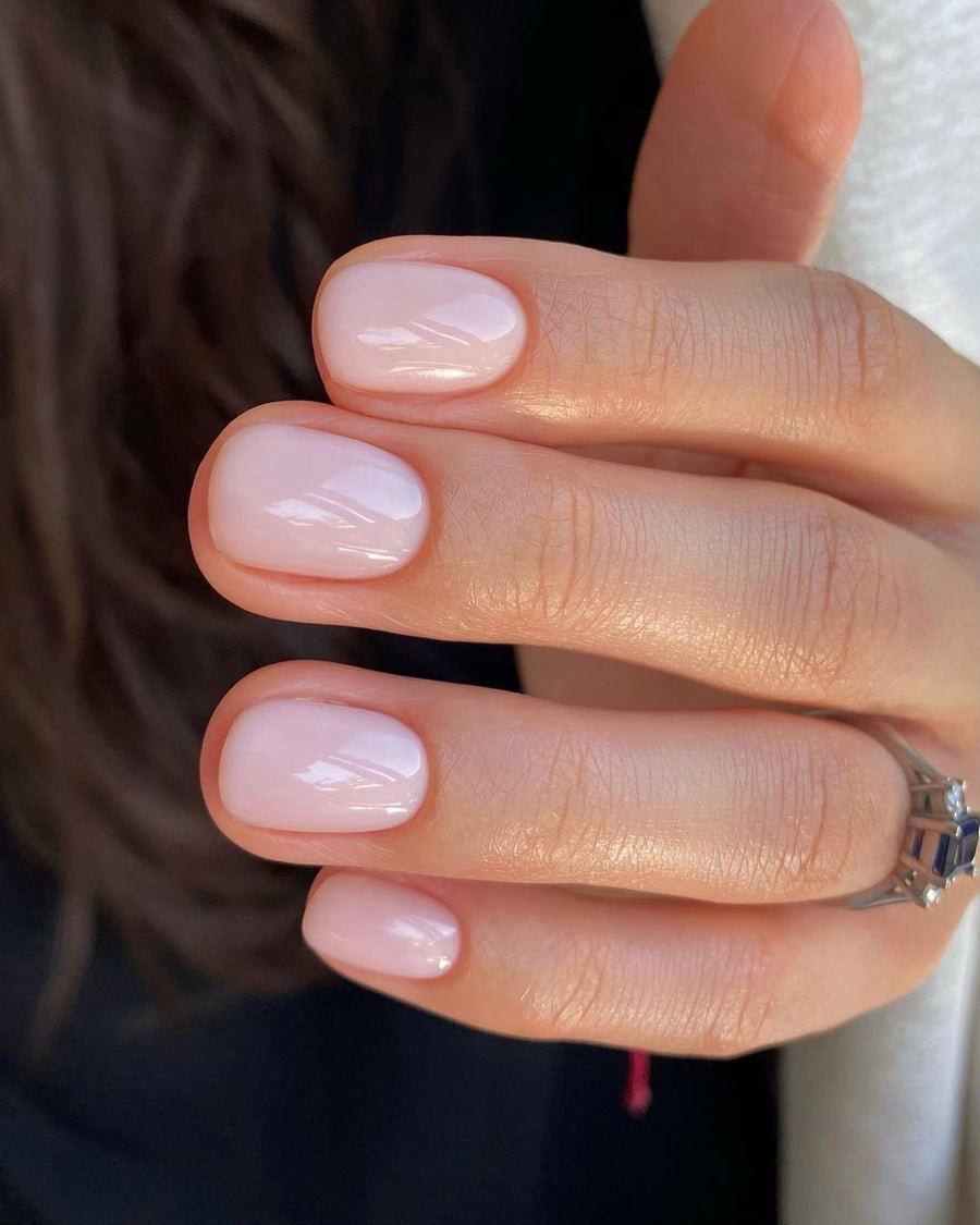 Effortless Elegance: Master Milky Pink Nails